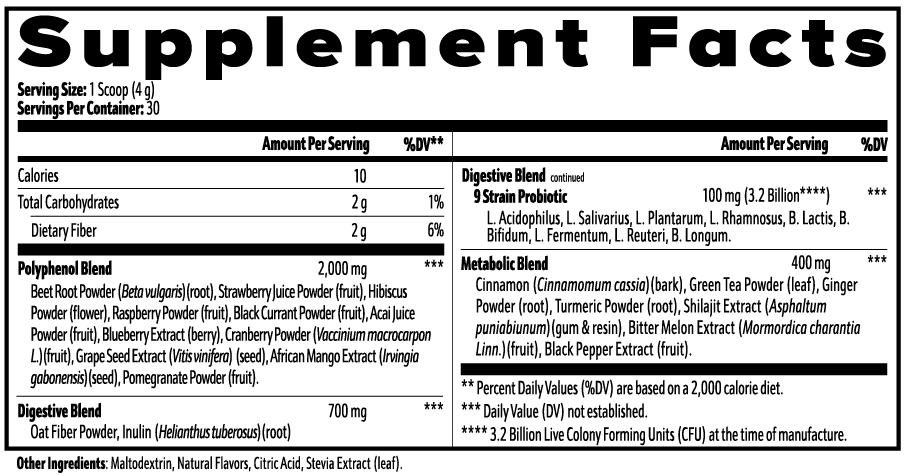 Ocevelle Revive — Reds Superfood Powder (Antioxidant Blend)