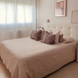 Frilled Linen Pillowcase | Ruffle Border | 100% European Flax | OEKO-TEX Certified