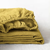 Linen Fitted Sheet | All Colors | 100% European Flax | OEKO-TEX Certified