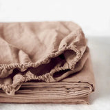 Linen Fitted Sheet | All Colors | 100% European Flax | OEKO-TEX Certified