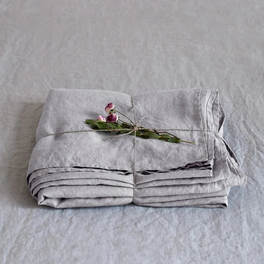 Linen Flat Sheet | All Colors | 100% European Flax | OEKO-TEX Certified