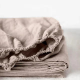 Linen Fitted Sheet | All Colors | 100% European Flax | OEKO-TEX Certified