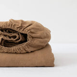 Linen Fitted Sheet | All Colors | 100% European Flax | OEKO-TEX Certified