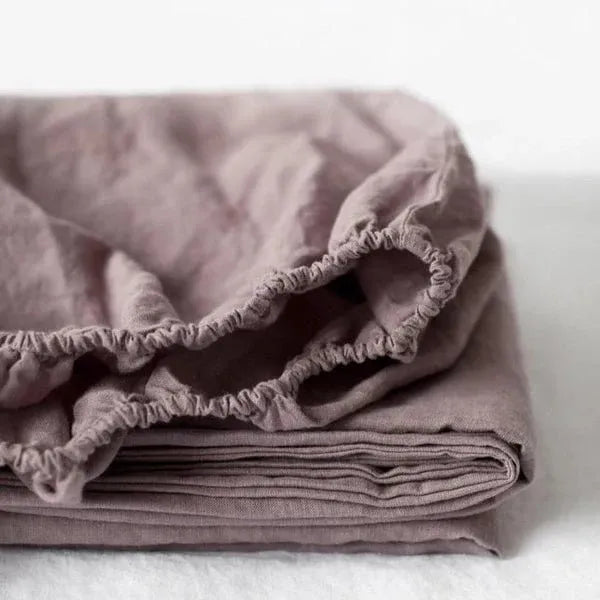 Linen Fitted Sheet | All Colors | 100% European Flax | OEKO-TEX Certified